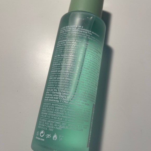 Clinique lotion number 1 - Picture 2 of 3